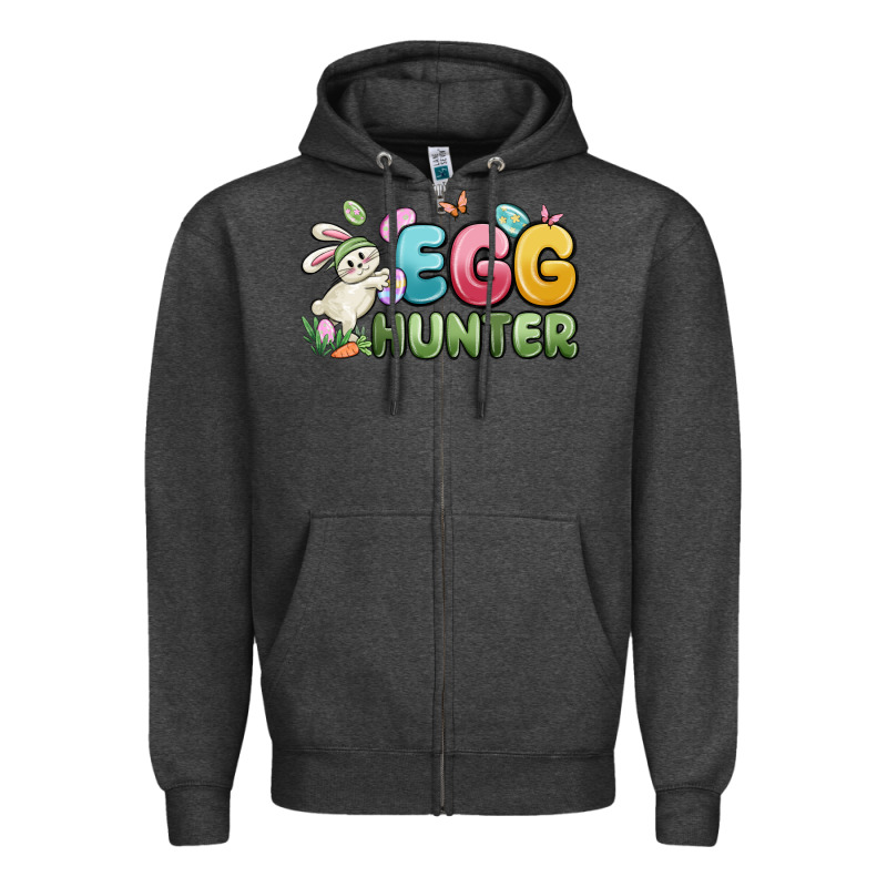 Egg Hunter Zipper Hoodie by MaliasSmallBusiness | Teevron