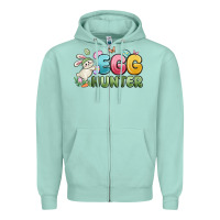 Seafoam egg hunter Zipper Hoodie - MaliasSmallBusiness