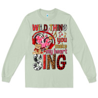 Matcha wild thing you make my heart sing Long Sleeve Tee - NancyCooperArtShop