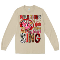 Mushroom wild thing you make my heart sing Long Sleeve Tee - NancyCooperArtShop