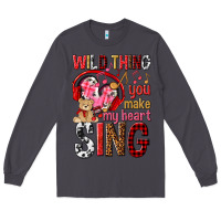 Smoke wild thing you make my heart sing Long Sleeve Tee - NancyCooperArtShop