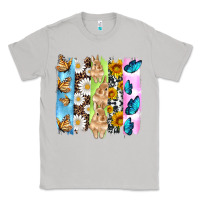 Moon Dust easter bunny butterfly daisy and sunflower with cowhide and  leopard b Classic Tee - Artiststas