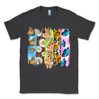 Smoke easter bunny butterfly daisy and sunflower with cowhide and  leopard b Classic Tee - Artiststas