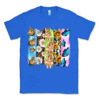 True Royal easter bunny butterfly daisy and sunflower with cowhide and  leopard b Classic Tee - Artiststas