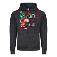 Vintage Black wine is my valentine olivia Vintage Hoodie - OliviaCreatesArt