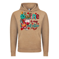 Vintage Coffee wine is my valentine olivia Vintage Hoodie - OliviaCreatesArt