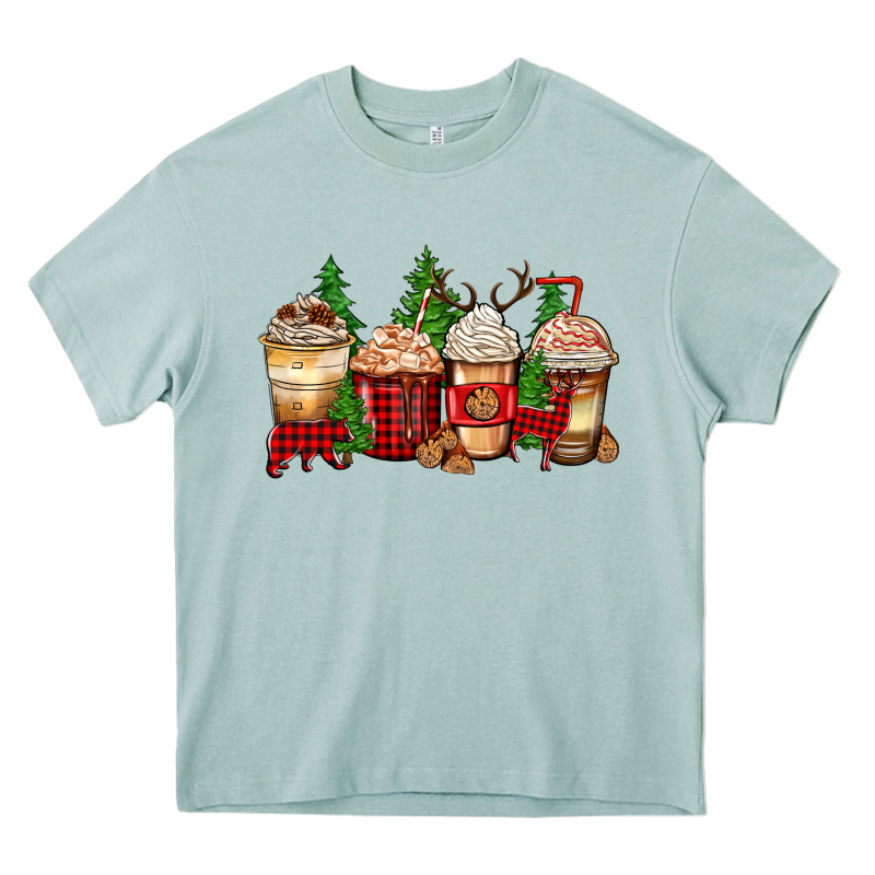 Lumberjack Coffee Cups Heavy Core Tee by Zillion Design Studio | Teevron