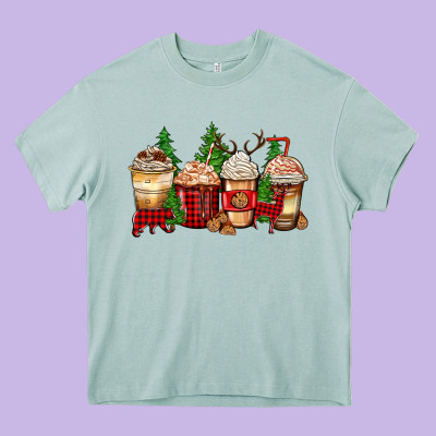 Heavy Core Tee lumberjack coffee cups
