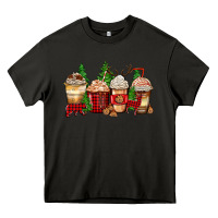 Asphalt lumberjack coffee cups Heavy Core Tee - Zillion Design Studio