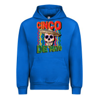 Cobalt cinco de mayo with skull Urban Hoodie - CowGirlArtShop