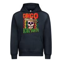 Navy cinco de mayo with skull Urban Hoodie - CowGirlArtShop