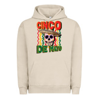 Pigment French Oak cinco de mayo with skull Urban Hoodie - CowGirlArtShop