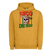 Pigment Peanut Butter cinco de mayo with skull Urban Hoodie - CowGirlArtShop