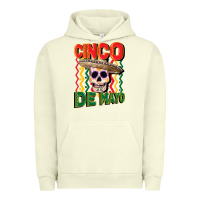 Pigment Pistachio cinco de mayo with skull Urban Hoodie - CowGirlArtShop