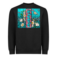 Black turquoise leopard mama Heavyweight Sweatshirt - AdoDesignShop