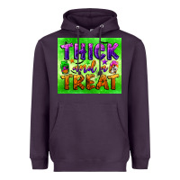 Plum thick and a treat Heavyweight Hoodie - BundleAndBundleShop