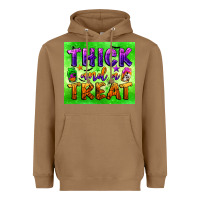 Toasted Coconut thick and a treat Heavyweight Hoodie - BundleAndBundleShop