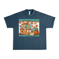 Midnight Navy Just A Girl Who Loves Fall Mousepad Urban Heavy Tee - BundleAndBundleShop