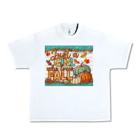 White Just A Girl Who Loves Fall Mousepad Urban Heavy Tee - BundleAndBundleShop