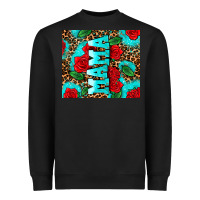Black rose leopard mama Heavyweight Sweatshirt - AdoDesignShop