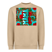 Mushroom rose leopard mama Heavyweight Sweatshirt - AdoDesignShop