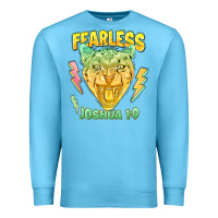 Ocean Blue fearless joshua 1 9 cheetah Premium Sweatshirt - LillyAllenDesigns