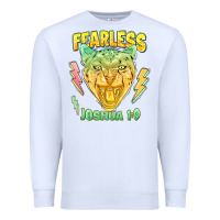 White fearless joshua 1 9 cheetah Premium Sweatshirt - LillyAllenDesigns
