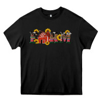 Black western farm Heavy Core Tee - Artiststas