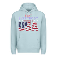 Blue Mist Usa Beat Everybody Premium Hoodie - Bettercallsaul