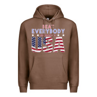 Chestnut Usa Beat Everybody Premium Hoodie - Bettercallsaul