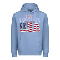 Colony Blue Usa Beat Everybody Premium Hoodie - Bettercallsaul