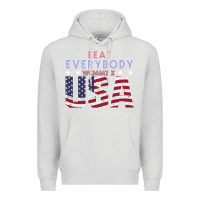 Dove Grey Usa Beat Everybody Premium Hoodie - Bettercallsaul