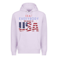 Lilac Usa Beat Everybody Premium Hoodie - Bettercallsaul