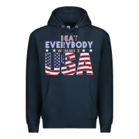 Navy Usa Beat Everybody Premium Hoodie - Bettercallsaul