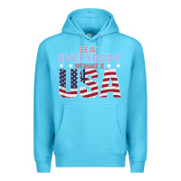 Ocean Blue Usa Beat Everybody Premium Hoodie - Bettercallsaul