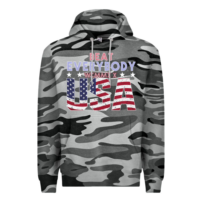 Usa Beat Everybody Premium Hoodie by Bettercallsaul | Teevron
