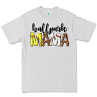 Dove Grey ballpark mama Premium Tee - texasbilliewilder