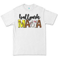 White ballpark mama Premium Tee - texasbilliewilder