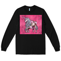 Black unicorn Long Sleeve Tee - LillyAllenDesigns