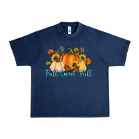 Navy Fall Sweet Fall Urban Heavy Tee - Artiststas
