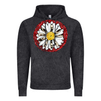Vintage Black daisy Vintage Hoodie - JahusDesignShop