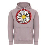 Vintage Zinc daisy Vintage Hoodie - JahusDesignShop
