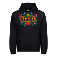 Black fiesta cinco de mayo Urban Hoodie - CowGirlArtShop