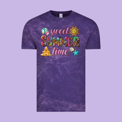 Sweet Summer Time Vintage Tee Designed By Adodesignshop