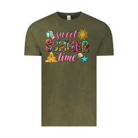 Vintage Olive sweet summer time Vintage Tee - AdoDesignShop