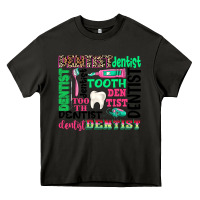 Asphalt dentist tooth Heavy Core Tee - texasbilliewilder