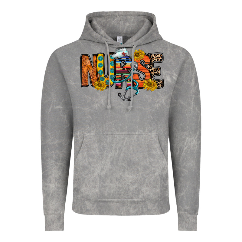 Nurse Western Vintage Hoodie by RacoonDesign | Teevron