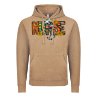 Vintage Coffee nurse western Vintage Hoodie - RacoonDesign