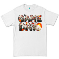 White game day baseball leopard Premium Tee - Zillion Design Studio
