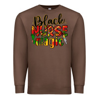 Chestnut black nurse magic Premium Sweatshirt - LillyAllenDesigns
